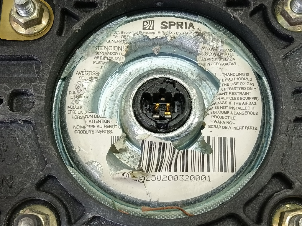 подушка безопасности водителя Peugeot Partner  4112GH, 2700 рублей, Москва