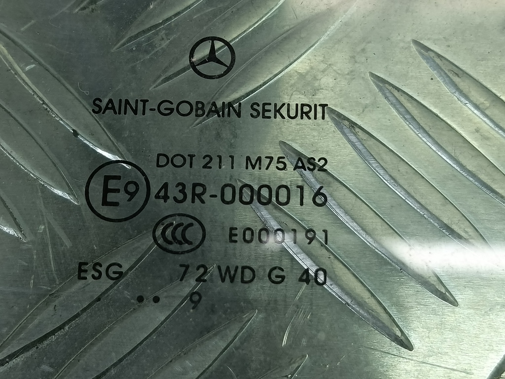 стекло двери MERCEDES-BENZ Vito  A6397250510, 980 рублей, Москва