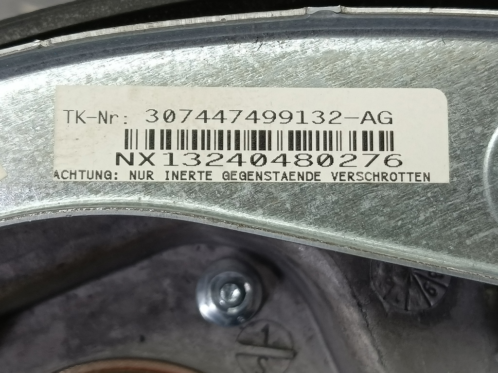 подушка безопасности водителя MERCEDES-BENZ Vito  A6398602502, 8450 рублей, Москва