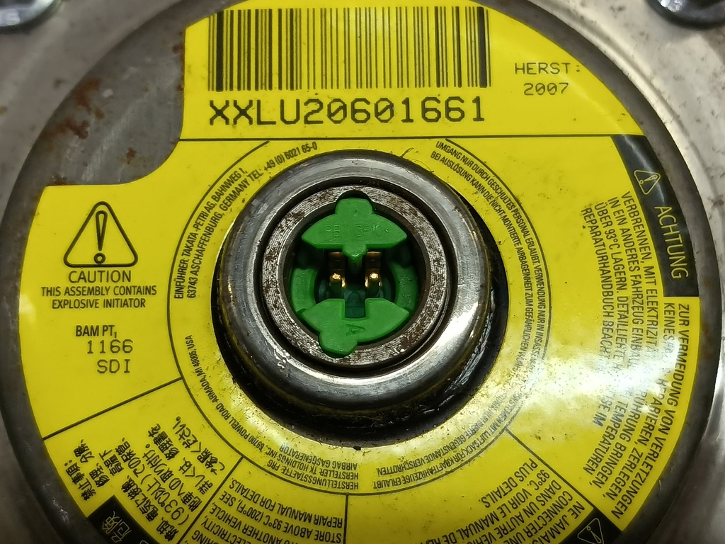 подушка безопасности водителя Volkswagen Crafter  2E0880202D, 2130 рублей, Москва