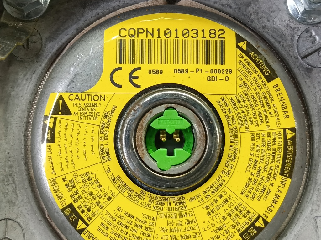 подушка безопасности водителя MERCEDES-BENZ Vito  A6398602502, 8450 рублей, Москва