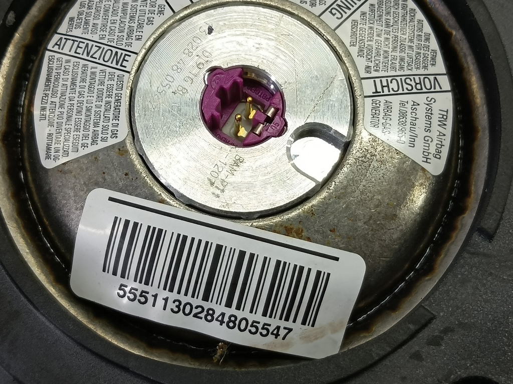 подушка безопасности водителя Citroen Jumper  1607077380, 2700 рублей, Москва