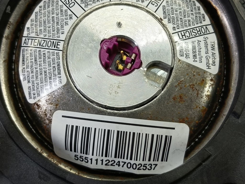 подушка безопасности водителя Citroen Jumper  1607077380, 2700 рублей, Москва