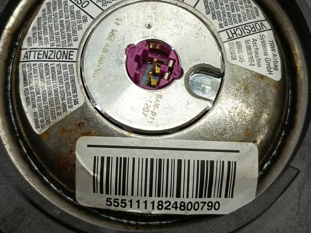 подушка безопасности водителя Peugeot Boxer  1607077280, 4430 рублей, Москва