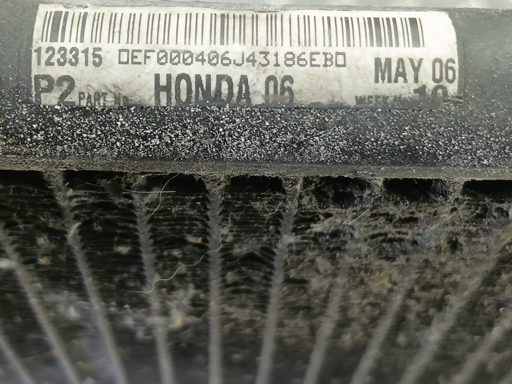 радиатор кондиционера HONDA Civic 1.8 MT (140 л.с.)Civic  VIII (2005—2009) Хетчбэк 80110SMGE02, 3620 рублей, Москва