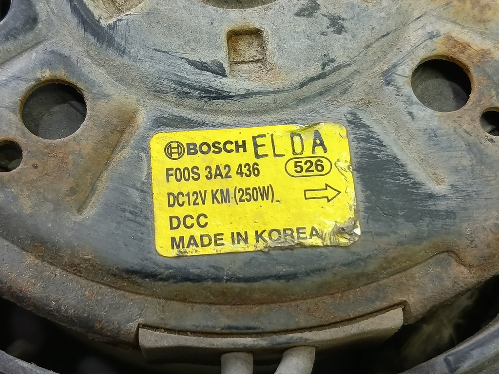 вентилятор охлаждения Kia SPORTAGE  253801F252, 5460 рублей, Москва