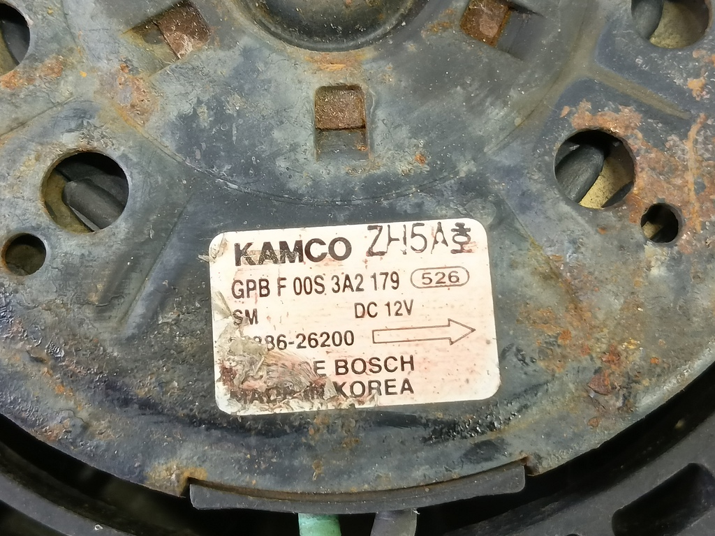 вентилятор охлаждения Hyundai SANTA FE  2538026400, 4430 рублей, Москва