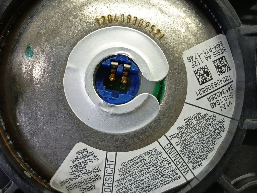 подушка безопасности водителя Renault Master  985701757R, 11330 рублей, Москва