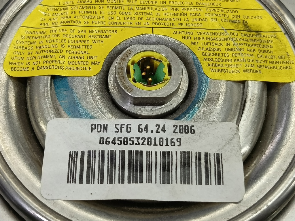 подушка безопасности водителя MERCEDES-BENZ Vito  A6394600098, 750 рублей, Москва