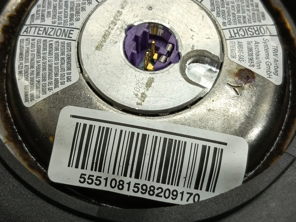 подушка безопасности водителя Citroen Jumper  4112PH, 5230 рублей, Москва