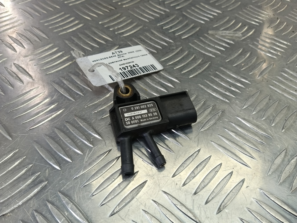 датчик давления выхлопных газов MERCEDES-BENZ Sprinter  A0061539528, 4430 рублей, Москва