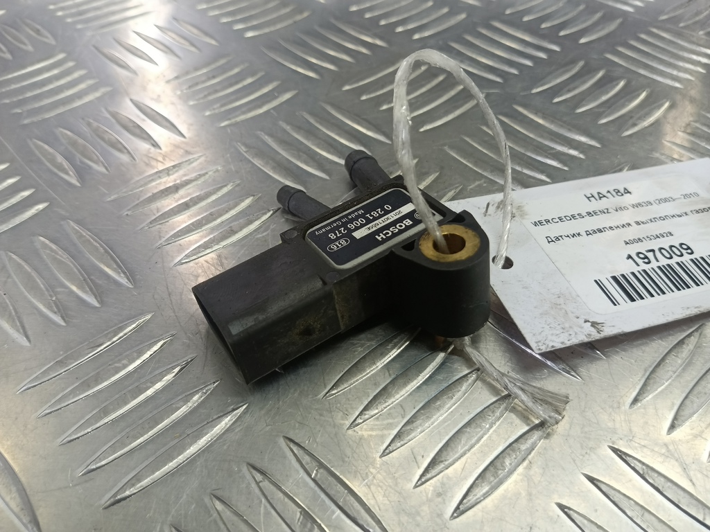 датчик давления выхлопных газов MERCEDES-BENZ Vito  A0061534928, 3620 рублей, Москва