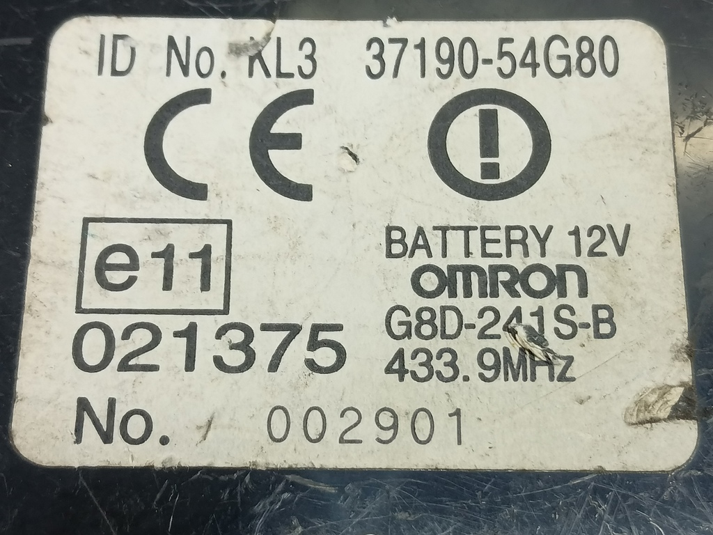 блок управления SUZUKI LIANA 1.6 MT (106 л.с.)Liana  I рестайлинг (2004—2008) Универсал 3719054G80, 1210 рублей, Москва