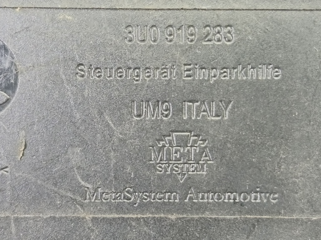 блок управления парктрониками SKODA SUPERB  3U0919283, 3740 рублей, Москва