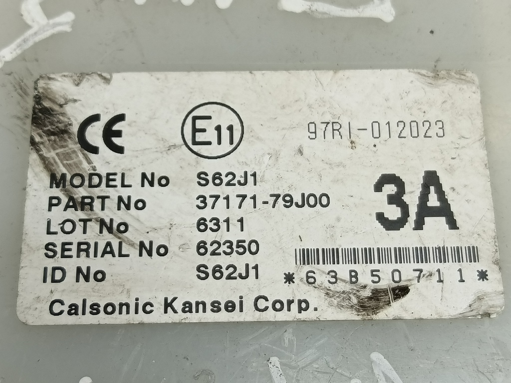 блок управления SUZUKI SX4 1.6 MT (125 л.с.)Swift  III (2004—2011) Хетчбэк 3717179J00, 1440 рублей, Москва