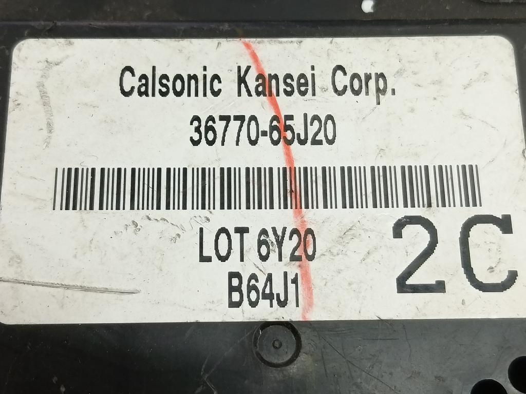 блок комфорта SUZUKI Grand Vitara 2.0 4WD MT (140 л.с.)Grand Vitara  II (2005—2008) Внедорожник 3677065J20, 750 рублей, Москва