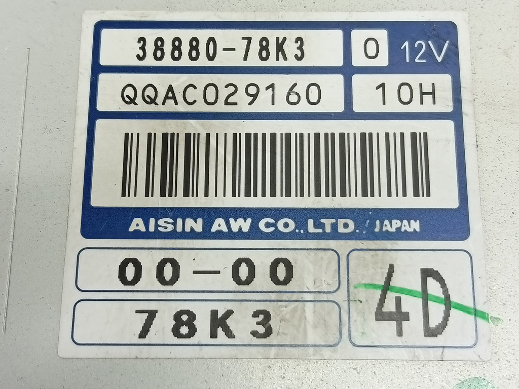 блок управления акпп SUZUKI Grand Vitara 2.4 AT (169 л.с.)Grand Vitara  II рестайлинг (2008—2012) Внедорожник 3888078K30, 1780 рублей, Москва