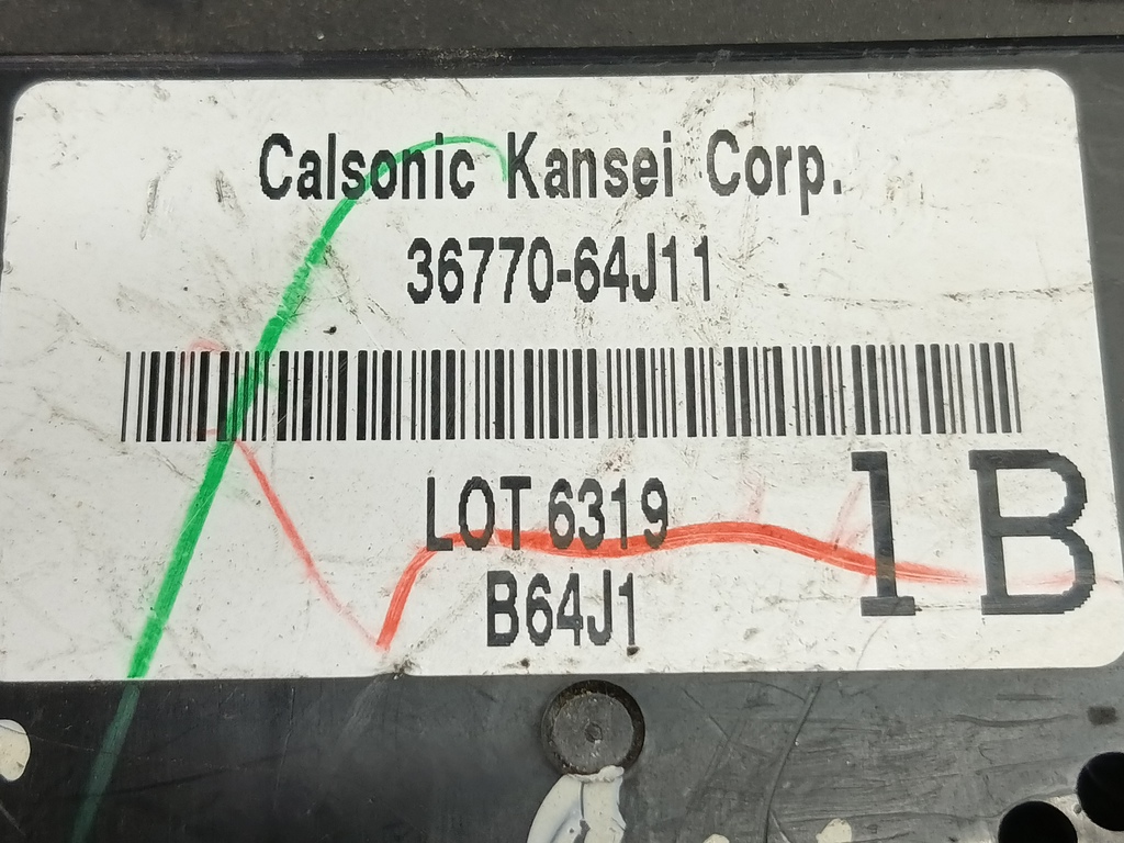 блок комфорта SUZUKI Grand Vitara 2.0 4WD MT (140 л.с.)Grand Vitara  II (2005—2008) Внедорожник 3677064J11, 860 рублей, Москва