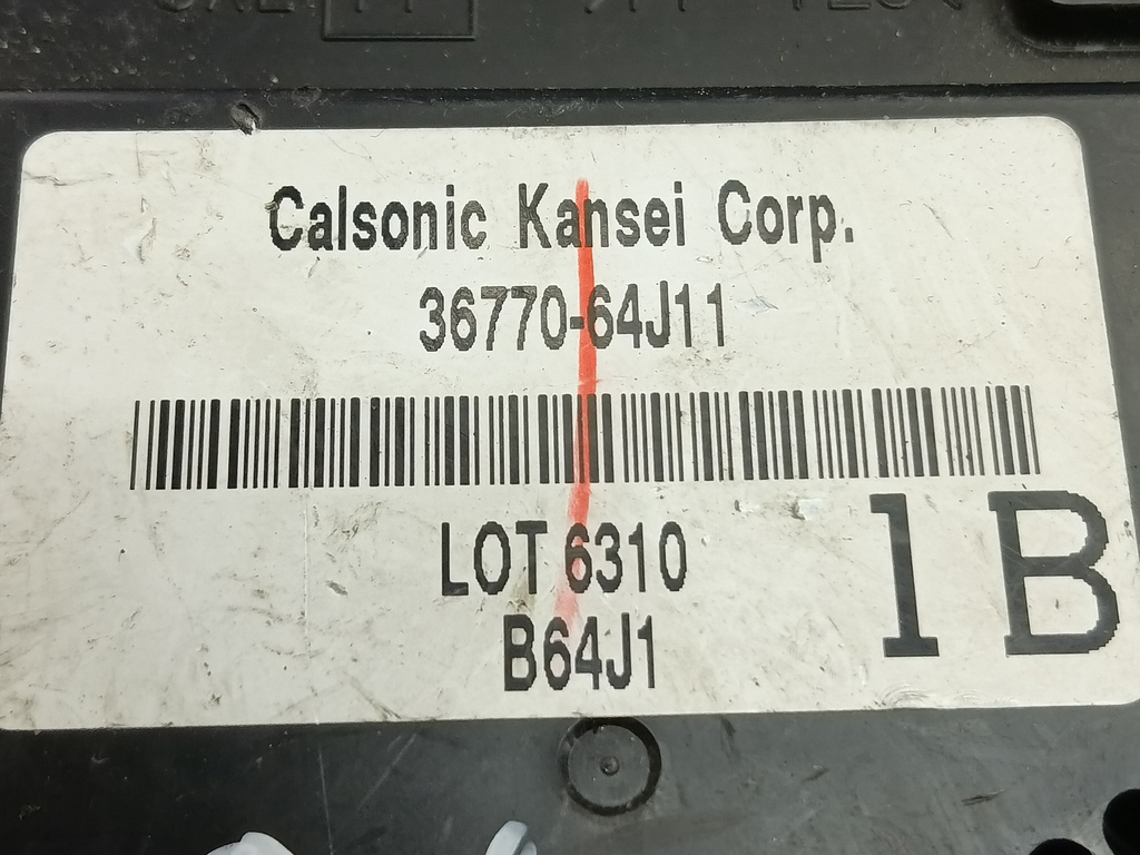 блок комфорта SUZUKI Grand Vitara 1.6 4WD MT (106 л.с.)Grand Vitara  II (2005—2008) Внедорожник 3677064J11, 860 рублей, Москва