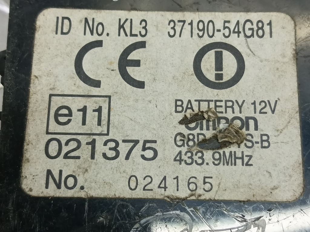 блок управления центральным замком SUZUKI LIANA 1.6 MT (103 л.с.)Liana  I (2001—2006) Седан 3719054G81, 520 рублей, Москва