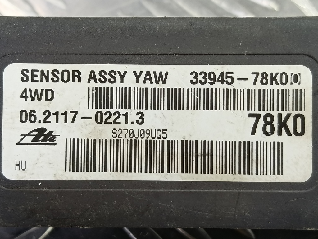 блок управления esp SUZUKI Grand Vitara 2.4 AT (169 л.с.)Grand Vitara  II рестайлинг (2008—2012) Внедорожник 3394578K00, 750 рублей, Москва