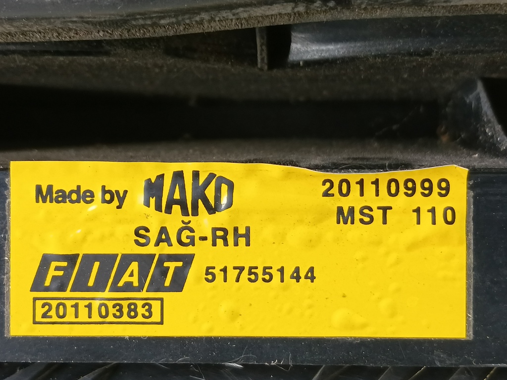 фонарь  (фара) Fiat Doblo 1.4 MT (78 л.с.)Doblo  I рестайлинг (2005—2015) Фургон 51755144, 3620 рублей, Москва