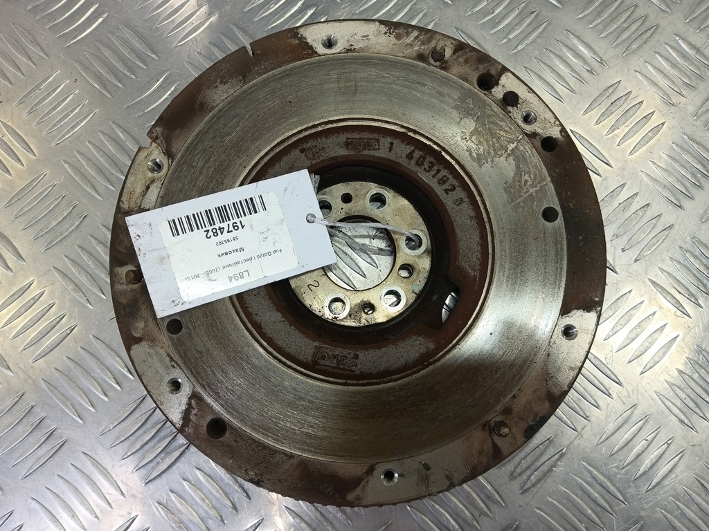 маховик Fiat Doblo 1.4 MT (78 л.с.)Doblo  I рестайлинг (2005—2015) Фургон 55195302, 3850 рублей, Москва