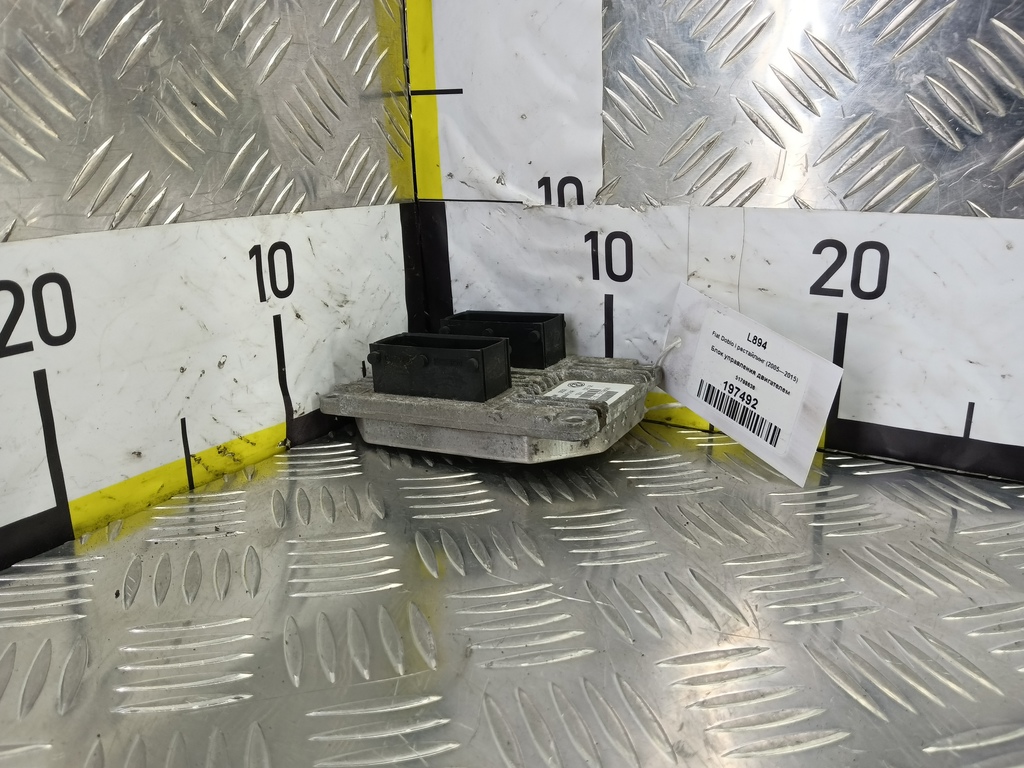 блок управления двигателем Fiat Doblo 1.4 MT (78 л.с.)Doblo  I рестайлинг (2005—2015) Фургон 51798636, 15350 рублей, Москва