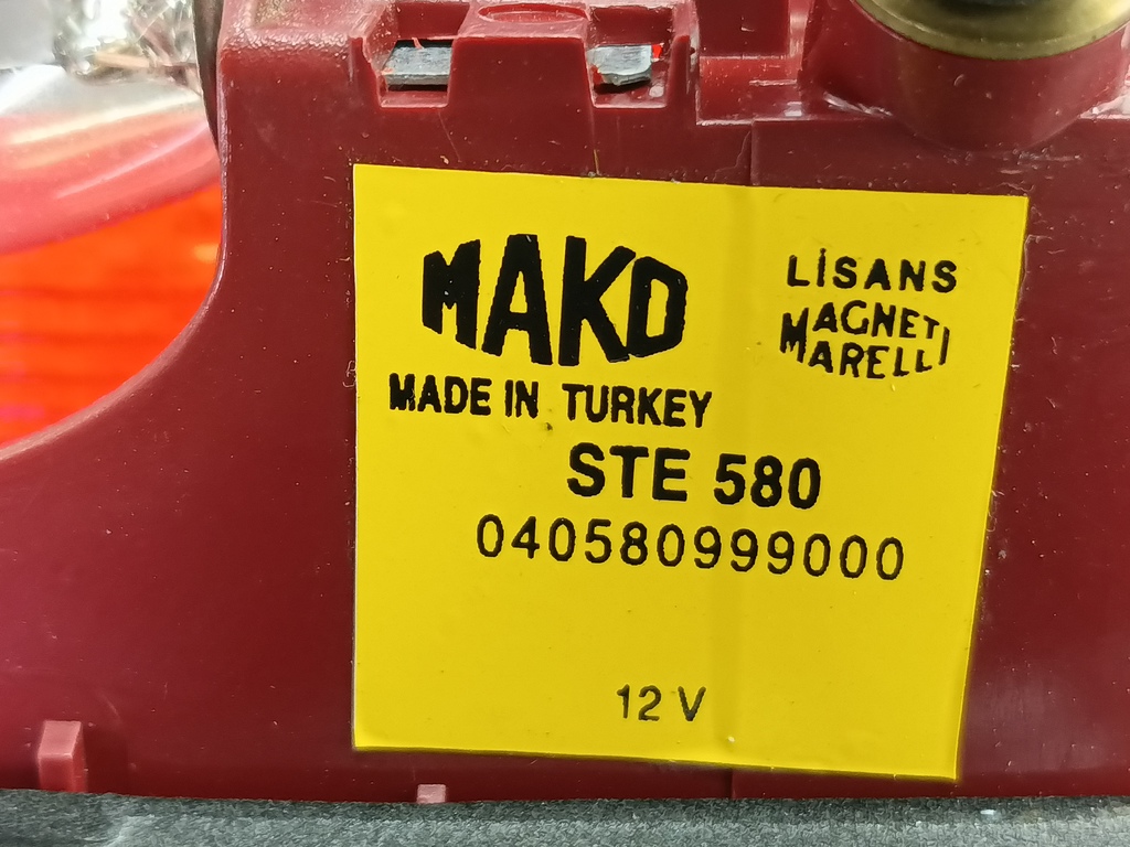 фонарь (стоп сигнал) Fiat Doblo 1.4 MT (78 л.с.)Doblo  I рестайлинг (2005—2015) Фургон 46808225, 6150 рублей, Москва