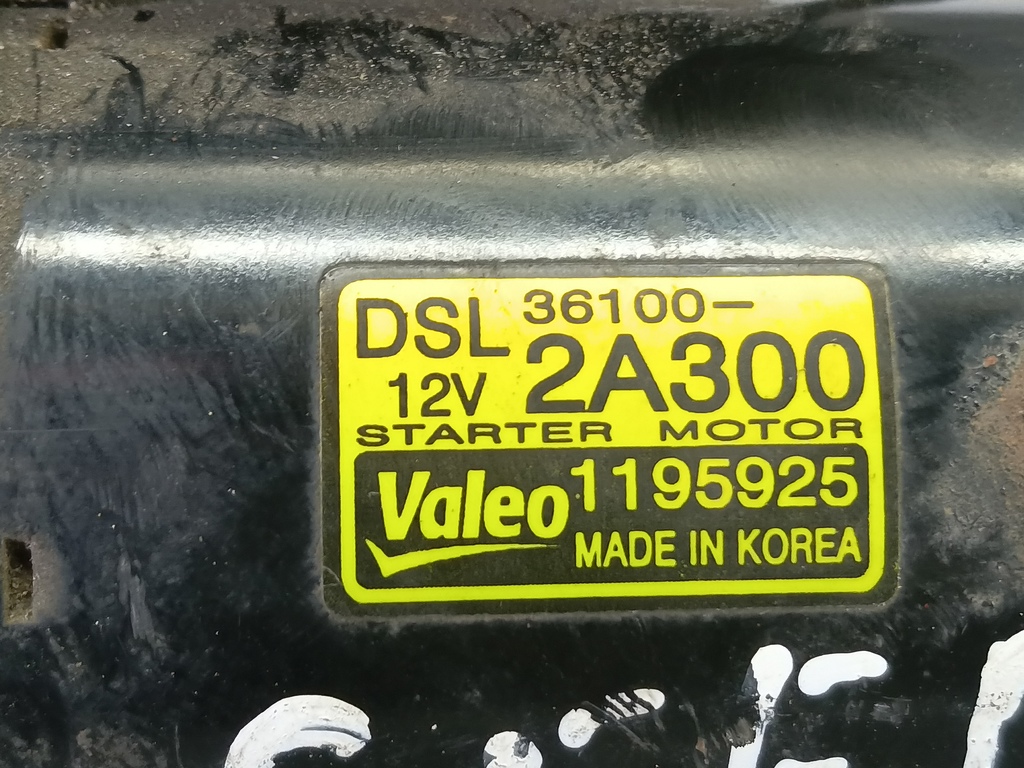 стартер Kia Ceed  36100-2A300, 7300 рублей, Москва