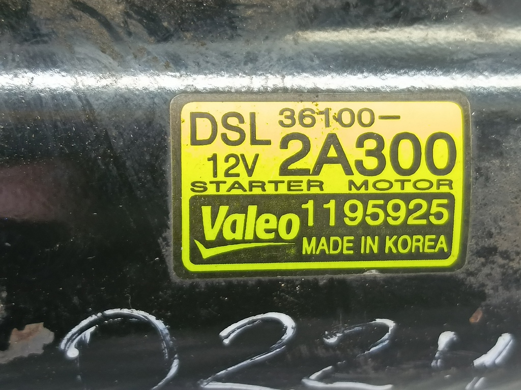 стартер Kia Ceed  36100-2A300, 7300 рублей, Москва