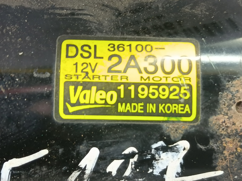 стартер Kia Ceed  36100-2A300, 7300 рублей, Москва