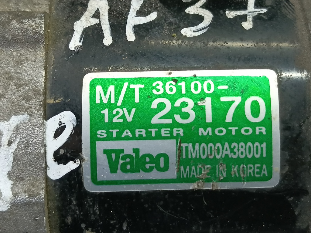 стартер Kia SPORTAGE  3610023170, 6150 рублей, Москва