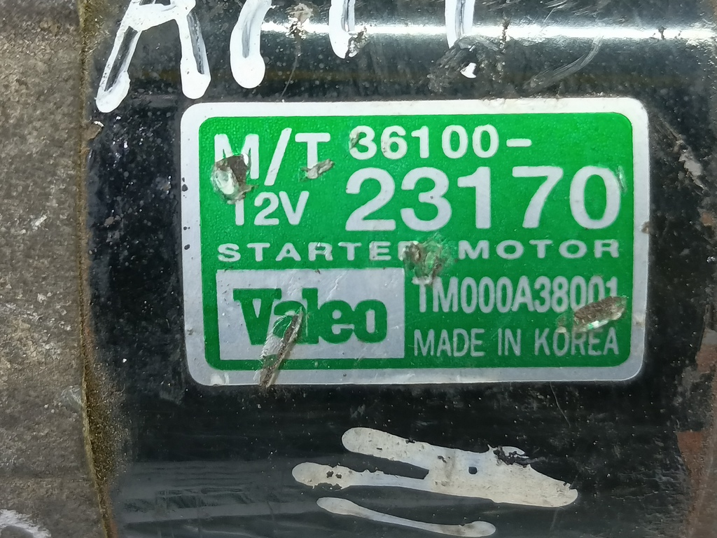 стартер Kia SPORTAGE 3610023170, 6150 рублей, Москва