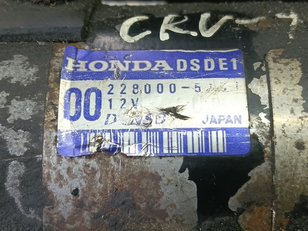 стартер HONDA Civic CR-V I рестайлинг (1998—2001) 31200P3F003, 7300 рублей, Москва