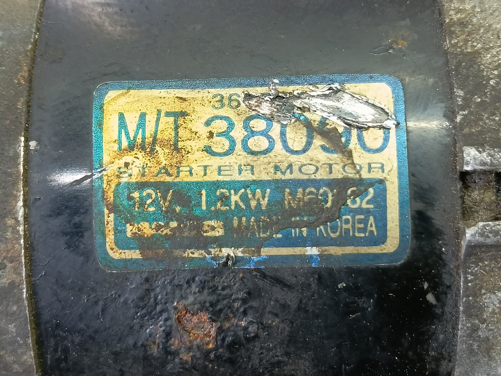 стартер Hyundai SANTA FE  3610038090, 7070 рублей, Москва