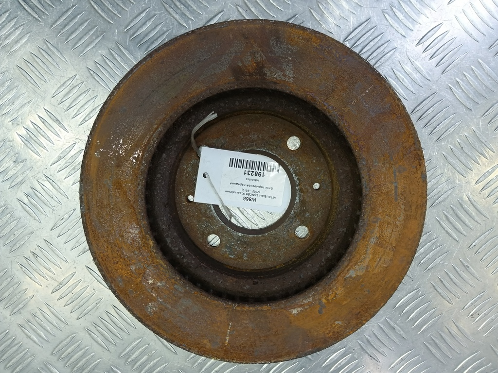 диск тормозной MITSUBISHI LANCER 1.6 MT (98 л.с.)Lancer  IX рестайлинг (2005—2010) Седан MR510742, 2240 рублей, Москва