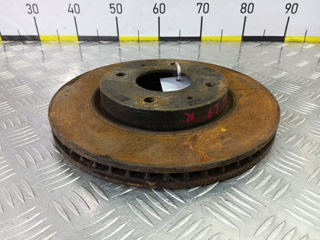 диск тормозной MITSUBISHI LANCER 1.6 MT (98 л.с.)Lancer  IX рестайлинг (2005—2010) Седан MR510742, 2240 рублей, Москва