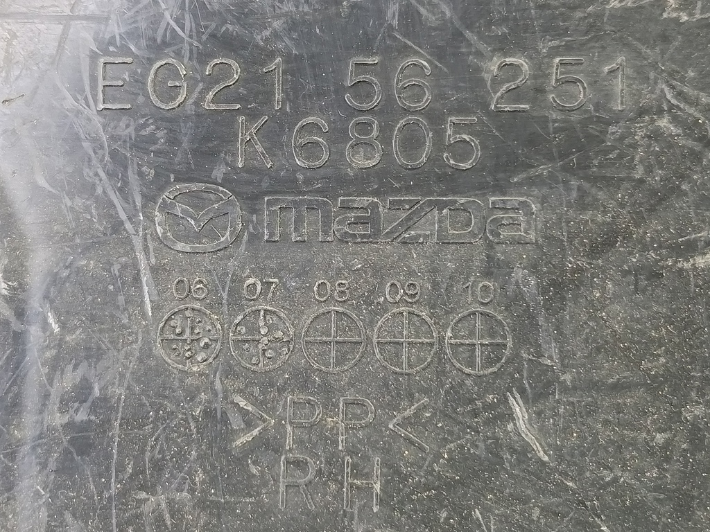 дефлектор радиатора (пыльник) MAZDA CX-7  EG2156251, 520 рублей, Москва