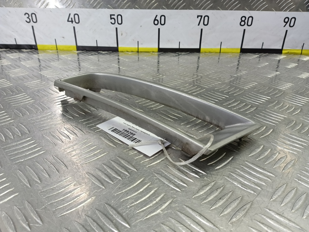 накладка бампера переднего MAZDA 3 1.6 MT (105 л.с.)3  BK рестайлинг (2006—2009) Седан BR5H50C22, 2700 рублей, Москва