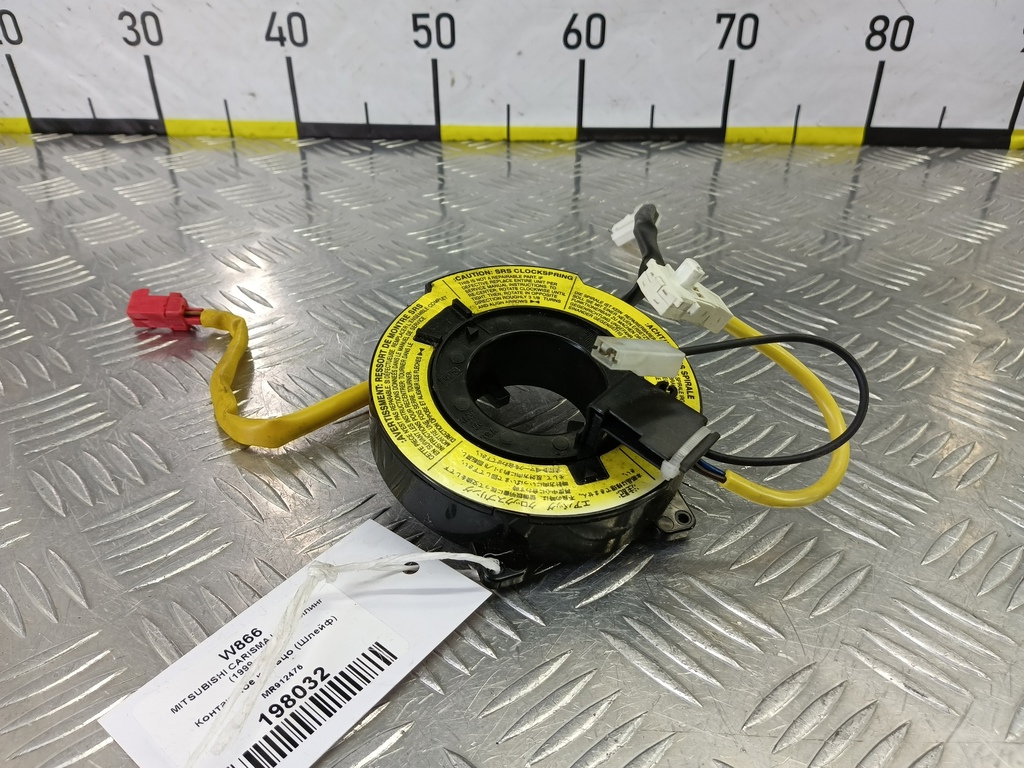 контактное кольцо (шлейф) MITSUBISHI CARISMA 1.6 AT (90 л.с.)Carisma  I рестайлинг (1999—2004) Лифтбек MR912476, 1550 рублей, Москва