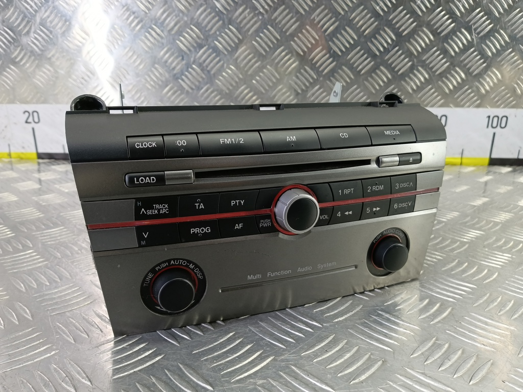 магнитола MAZDA 3 1.6 MT (105 л.с.)3  BK рестайлинг (2006—2009) Седан BS3W66AH0, 2700 рублей, Москва