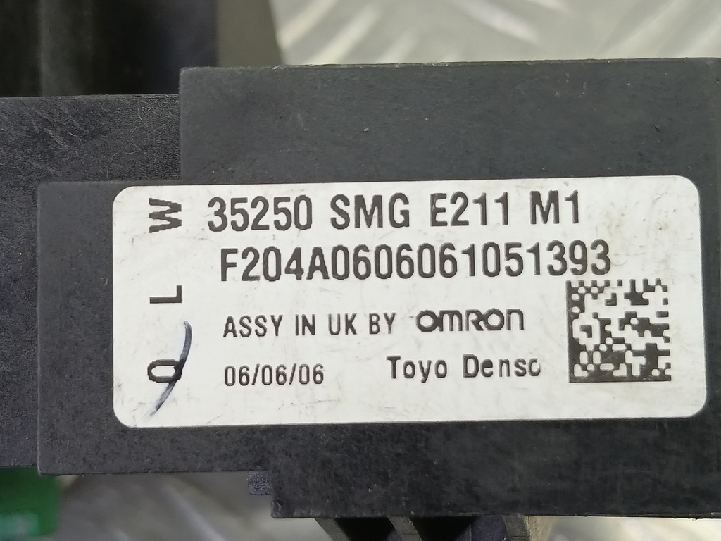 датчик угла поворота руля HONDA Civic 1.8 MT (140 л.с.)Civic  VIII (2005—2009) Хетчбэк 35251-SMG-E01, 980 рублей, Москва