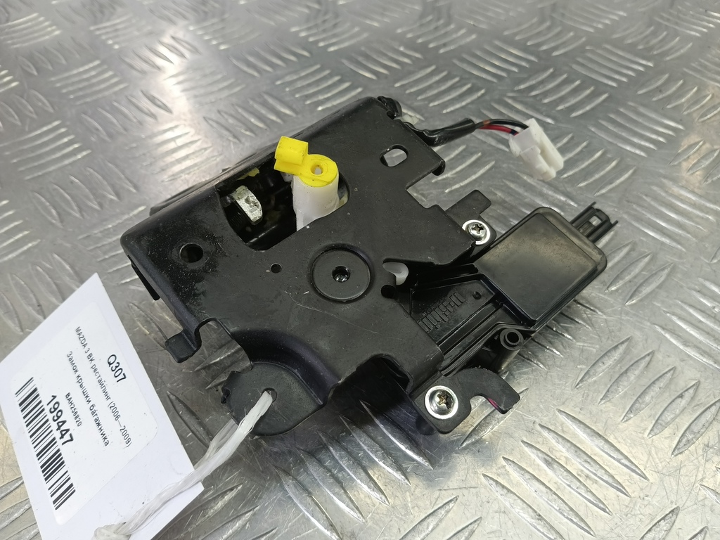 замок крышки багажника MAZDA 3 1.6 MT (105 л.с.)3  BK рестайлинг (2006—2009) Седан BAH256820, 3390 рублей, Москва