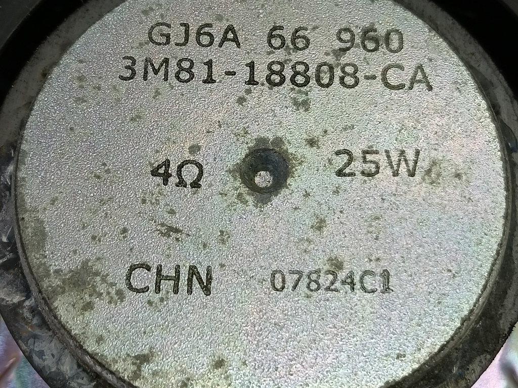 динамик музыкальный MAZDA 3 1.6 MT (105 л.с.)3  BK рестайлинг (2006—2009) Седан GJ6A66960, 860 рублей, Москва