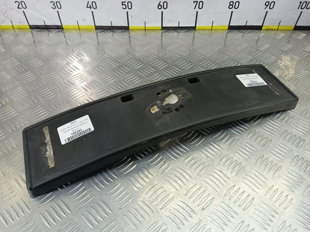 накладка бампера переднего MAZDA 3 1.6 MT (105 л.с.)3  BK рестайлинг (2006—2009) Седан BR5H50171, 4430 рублей, Москва