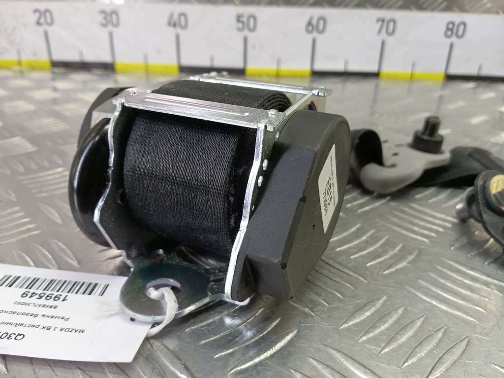 ремень безопасности MAZDA 3 1.6 MT (105 л.с.)3  BK рестайлинг (2006—2009) Седан BS5E57L30D02, 1900 рублей, Москва