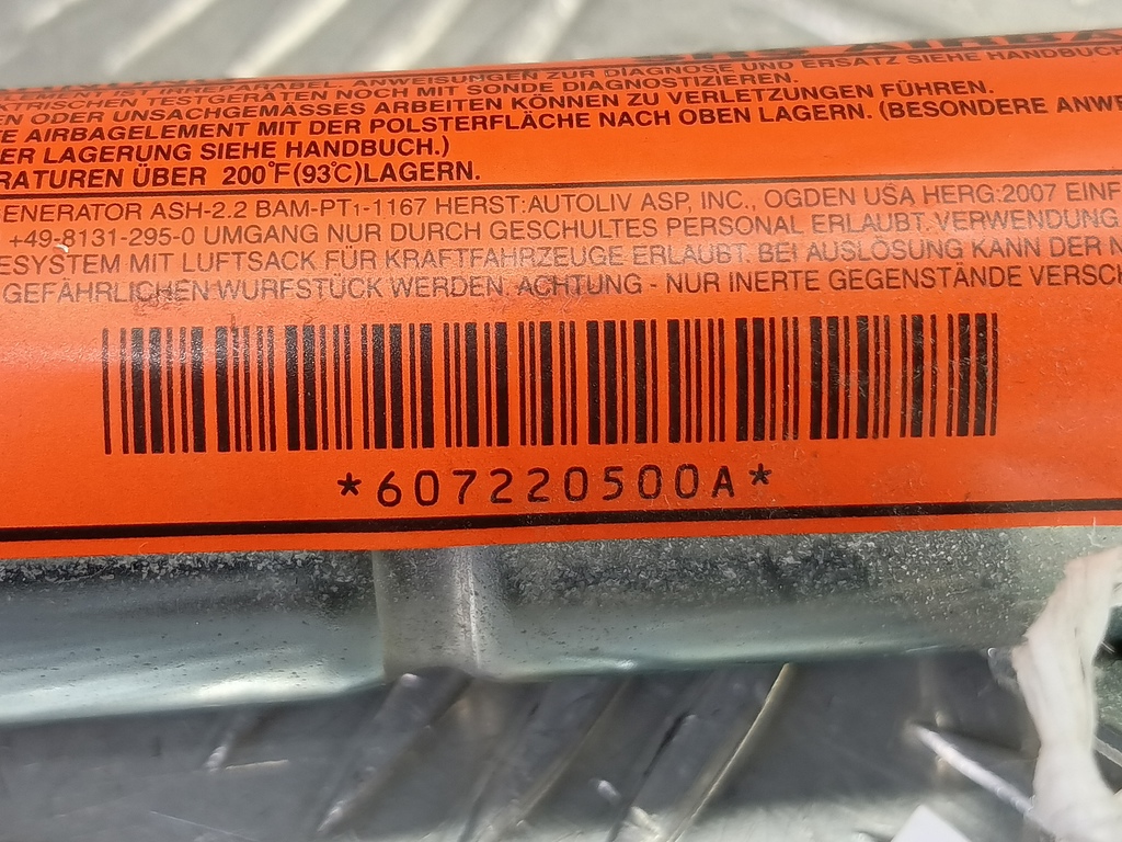 подушка безопасности боковая MAZDA 3 1.6 MT (105 л.с.)3  BK рестайлинг (2006—2009) Седан BN8W57KM0, 2930 рублей, Москва