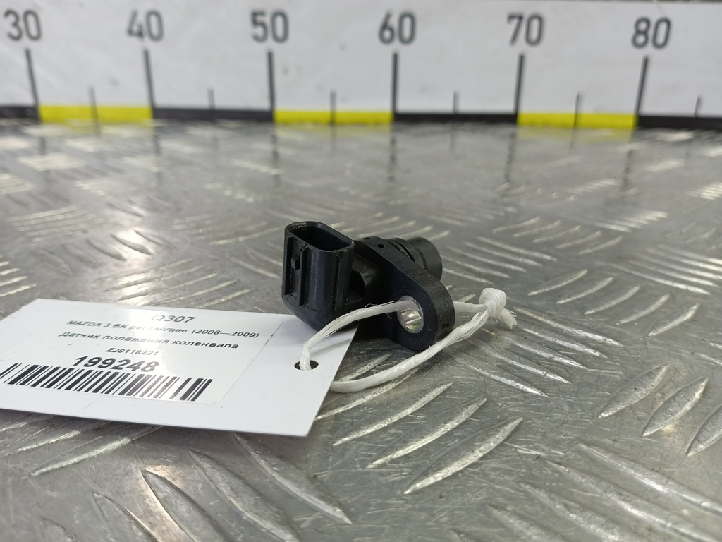датчик положения коленвала MAZDA 3 1.6 MT (105 л.с.)3  BK рестайлинг (2006—2009) Седан ZJ0118221, 2820 рублей, Москва