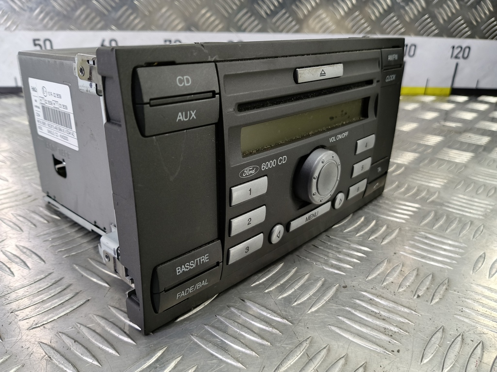 магнитола FORD Fusion 1.4 MT (80 л.с.)Fusion  I рестайлинг (2005—2012) Хетчбэк 1927597, 1780 рублей, Москва